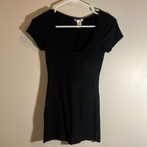 *3/$10* Women’s Size Small Ribbed Black One Piece Romper Bodysuit